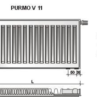 Zdjęcie Purmo Ventil Compact CV11  600X900 F071106009010300