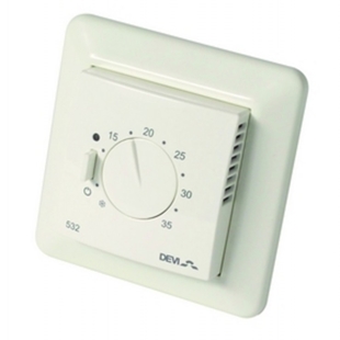 Zdjęcie Devi termostat podtynkowy DEVIREG-530 p/t reg.temp.+5-+35\'C 140F1030