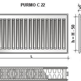 Purmo Compact C22  600X1200 F062206012010300